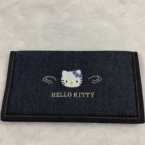 Hello Kitty Checkbook Blue Cover